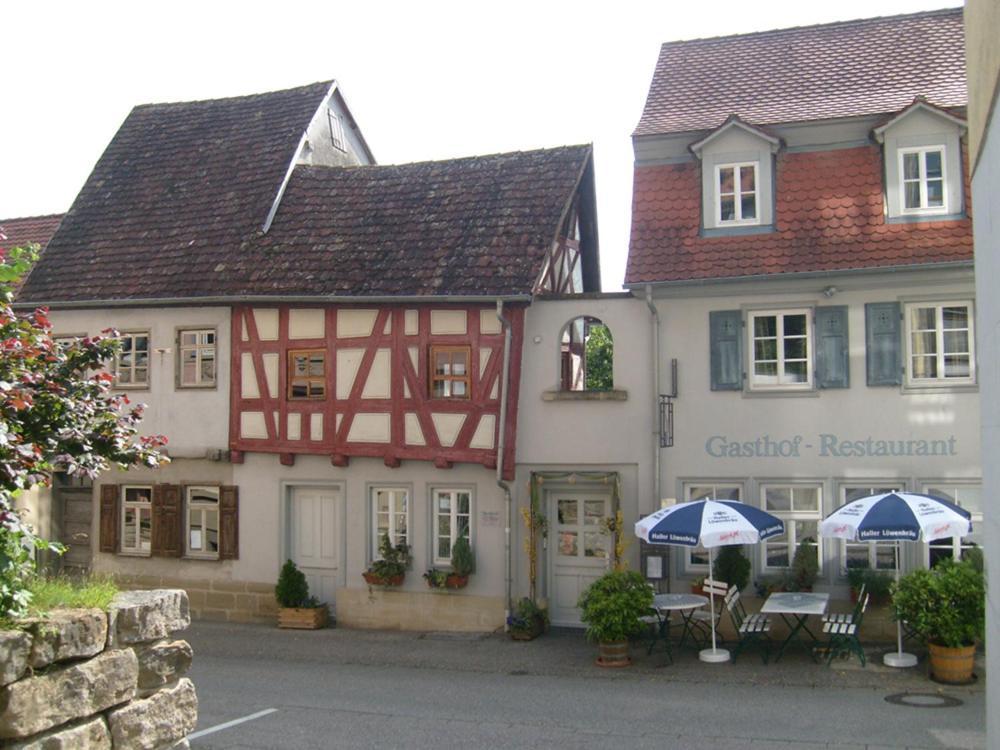 Gasthof Blauer Bock Schwäbisch Hall Exteriér fotografie